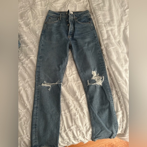 Agolde Denim - Agolde Riley High Rise Jeans
